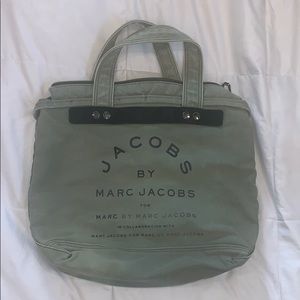 Marc Jacobs green tote/beach bag